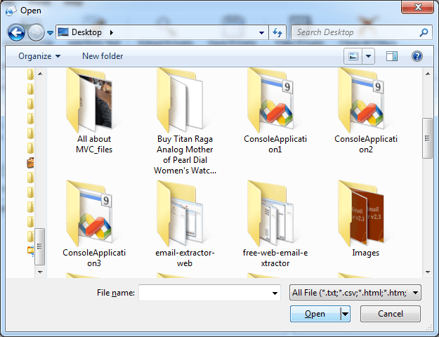 web email collector